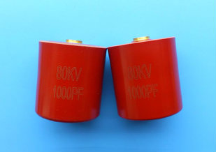 80KV 1000PF Mold type ceramic capacitor