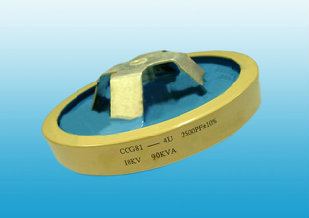 10KV 2500PF 90KVA RF disk ceramic capacitor