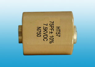 7.5KV 75PF 25Kvar RF power doorknob capacitor