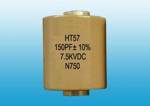 7.5KV 150PF 25Kvar RF power barrel capacitor