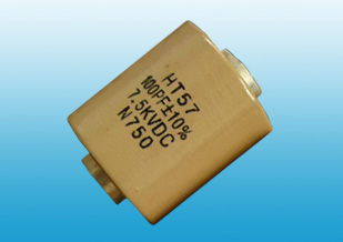 7.5KV 100PF 25Kvar RF power barrel capacitor