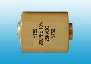 25KV 200PF 50Kvar RF power barrel capacitor