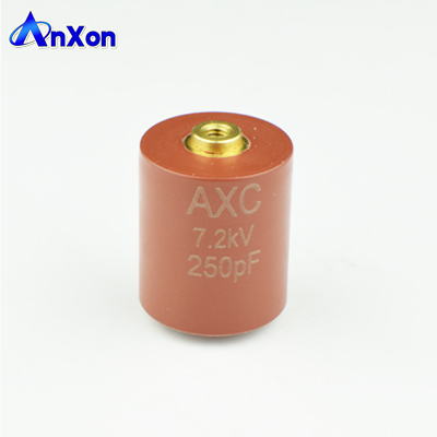 AXC 7.2KV 250PF AC  Doorknob ceramic  capacitor