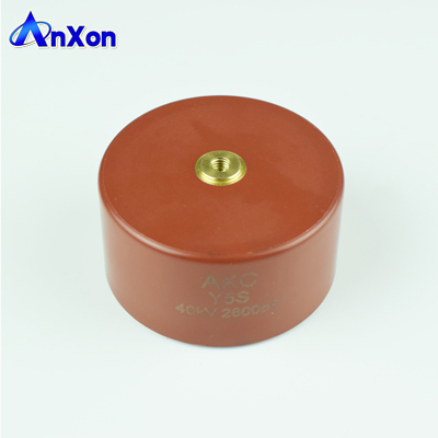40KV 2600PF Mold type doorknob capacitor