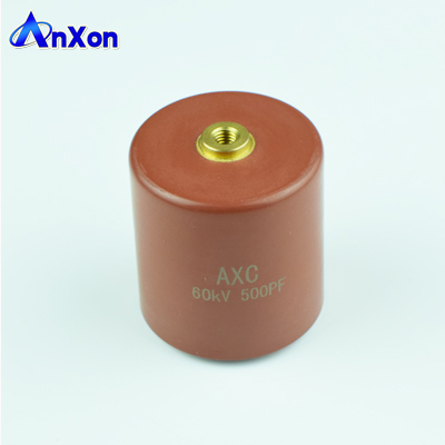 60KV 500PF Mold type doorknob capacitor
