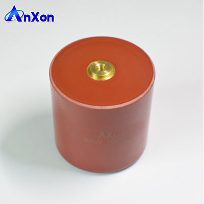 80KV 1000PF Mold type HV doorknob capacitor
