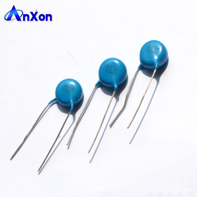 10KV 680PF 681 HV Blue Disc Ceramic Capacitor