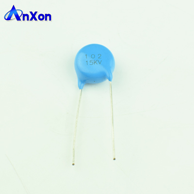 15KV 1000PF High voltage Blue Wire Disc Capacitor