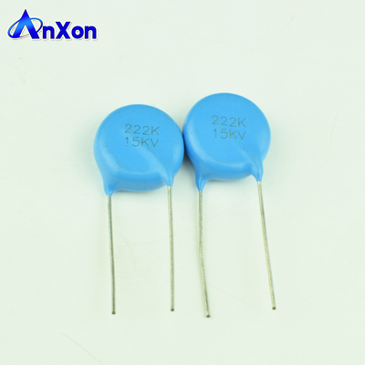 15KV 2200F 222 High voltage blue ceramic capacitor