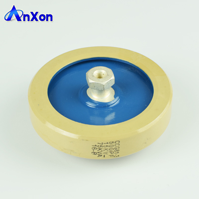 15KV 500PF 75KVA RF Ceramic disk capacitor