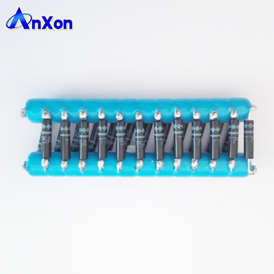 Blue epoxy resin High voltage capacitor module